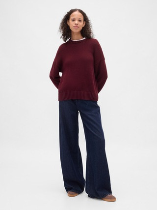 100% Cotton Relaxed Sweater | Gap (US)
