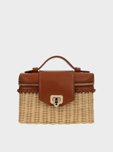 Arwen Top Handle Basket Bag
 - Multi | Charles & Keith UK