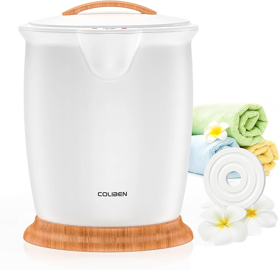 COLIBEN Towel Warmer, Towel Warmer for Bathroom with Aromatherapy, 1 Hour Auto Shut Off, Even Hea... | Amazon (US)