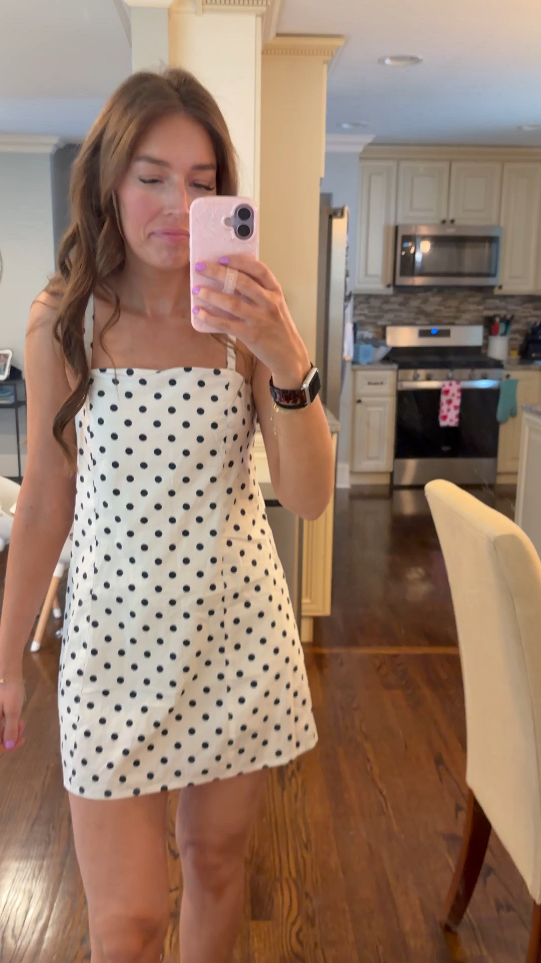 Wearing size small. Had built in shorts underneath & can wear bra free!! 


Dress / summer dress / polka dot

#LTKootd #LTKgrwm #LTKmomlife