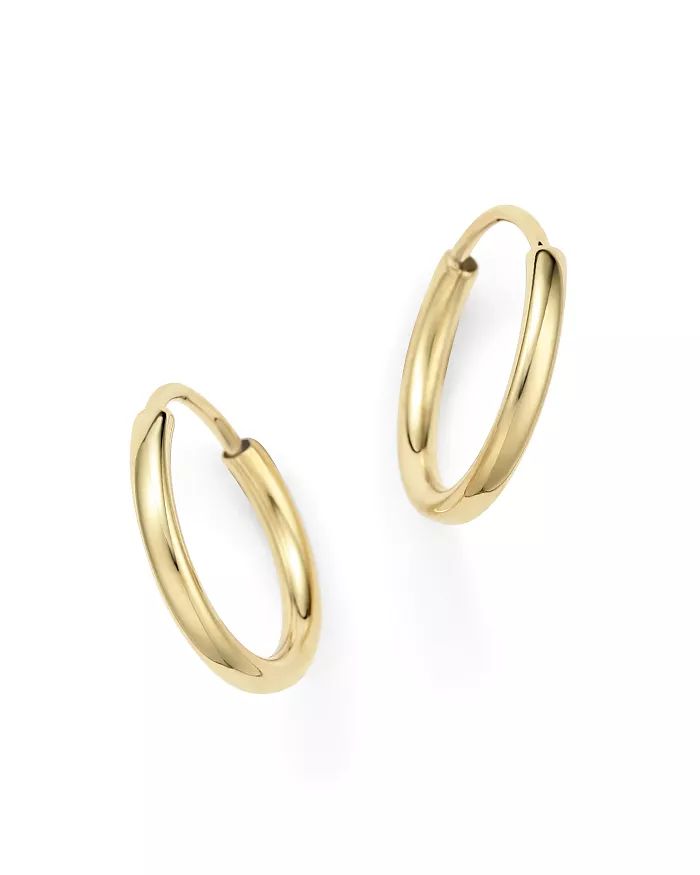 14K Yellow Gold Small Endless Hoop Earrings - 100% Exclusive | Bloomingdale's (US)