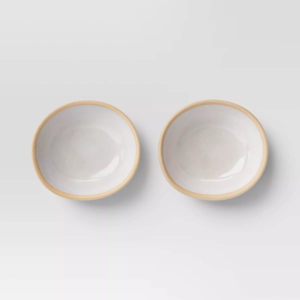 Coastal 2pk 3.5 fl oz Melamine Plastic Mini Snack Bowl Ivory - Threshold™ | Target