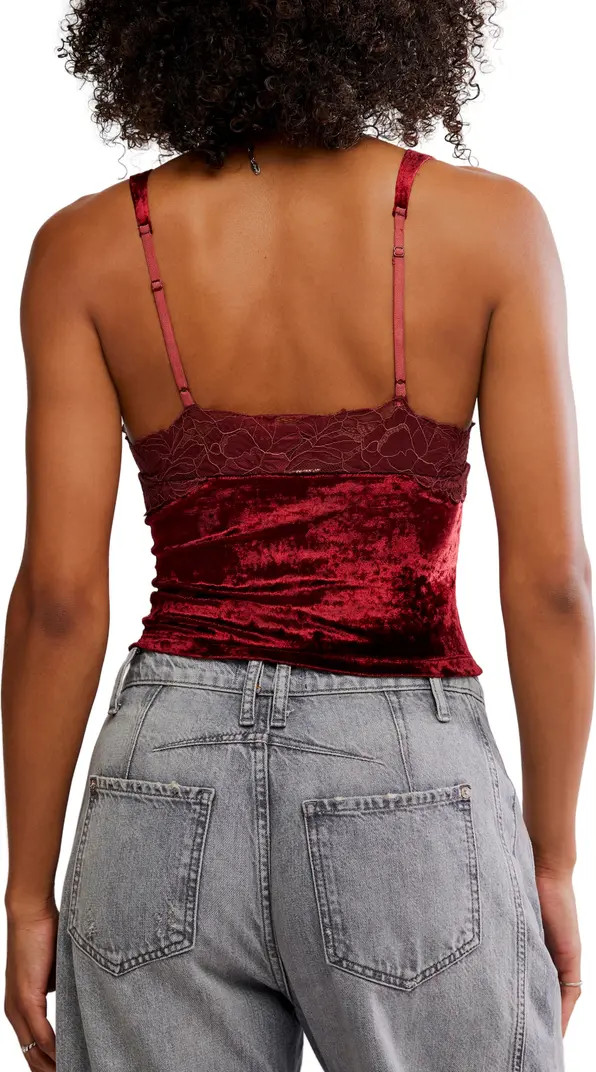 Bed of Rose Velvet Camisole | Nordstrom