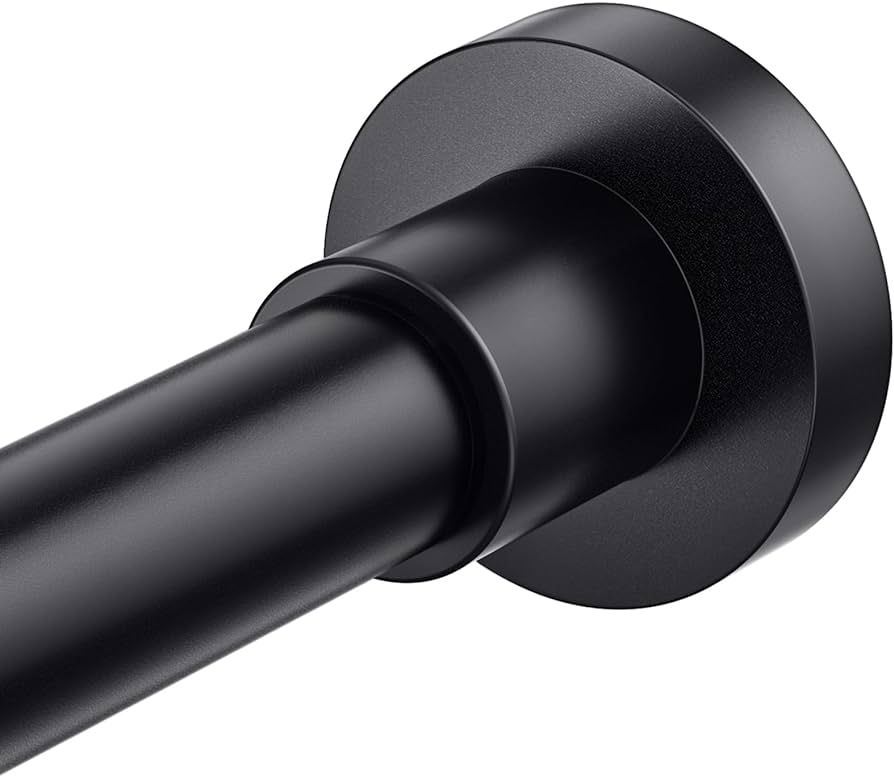 BRIOFOX Shower Curtain Rod Adjustable 47-61 Inch, Spring Tension Shower Rod No Drilling Non Slip,... | Amazon (US)
