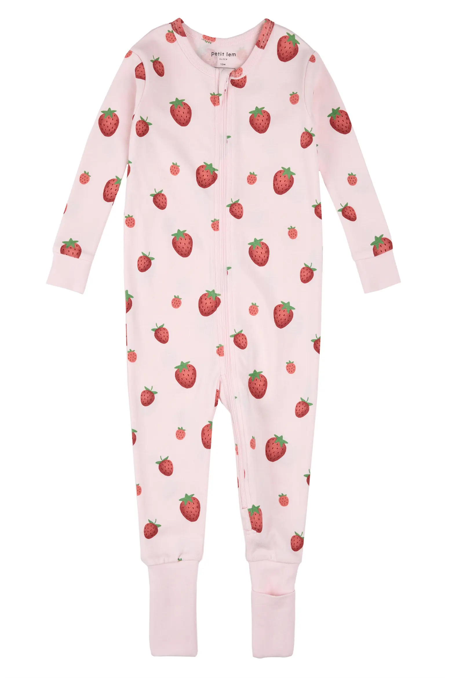 Petit Lem Fitted Convertible Stretch Organic Cotton One-Piece Pajamas (Women) | Nordstrom | Nordstrom