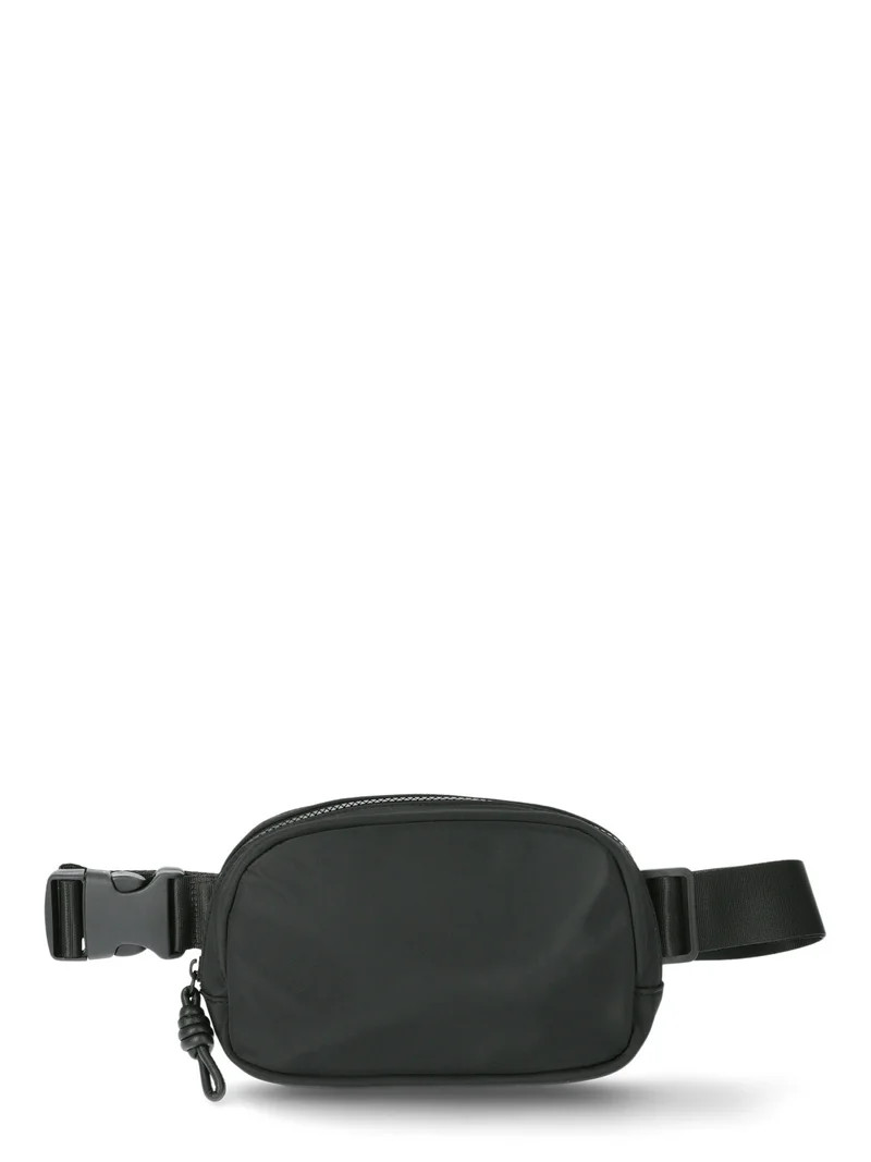 No Boundaries Hands Free Fanny Pack, Black, Women’s | Walmart (US)