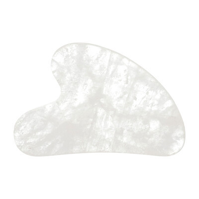 Clean Skin Club, Gua-Sha Sculpting Stone, White Quartz, 1 Count | iHerb