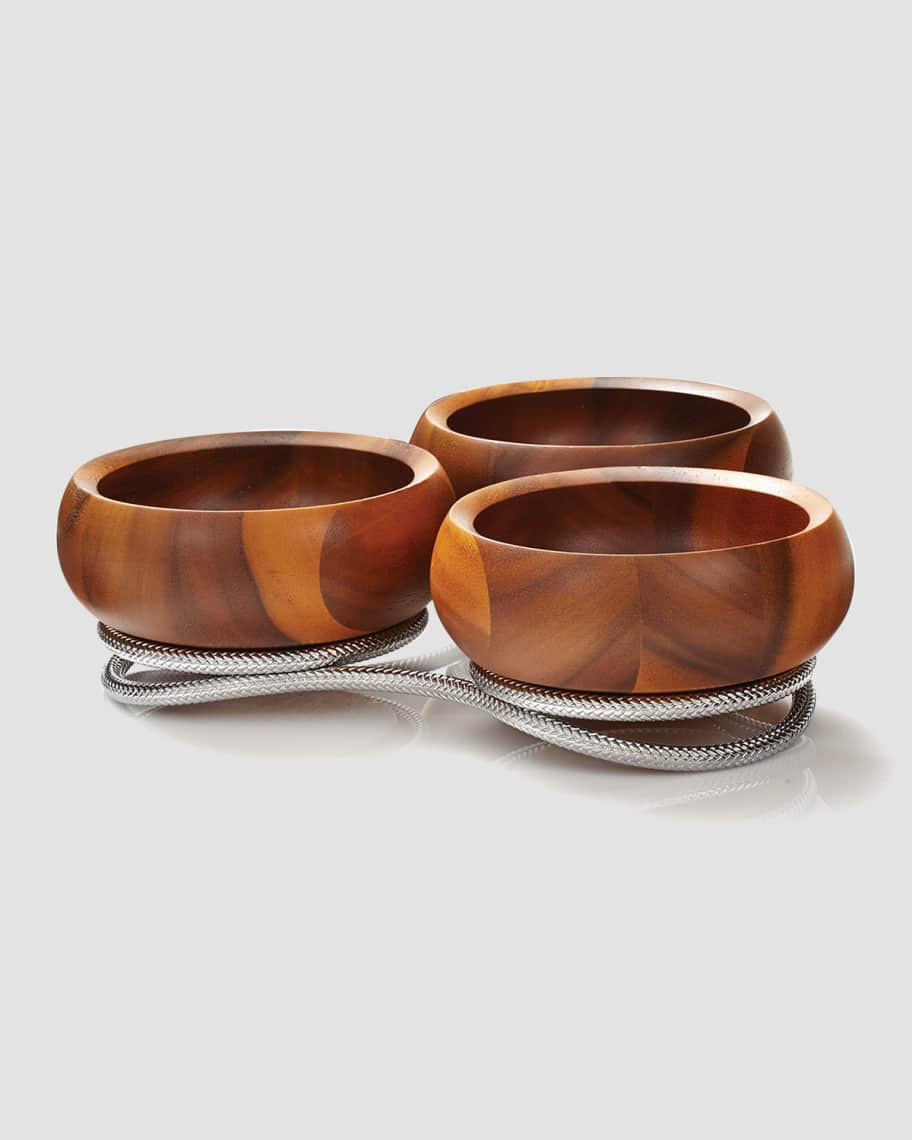 Nambe Braid Condiment Server | Neiman Marcus