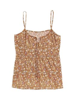 Sleeveless Tiered Floral-Print Cami Swing Blouse for Women | Old Navy (US)