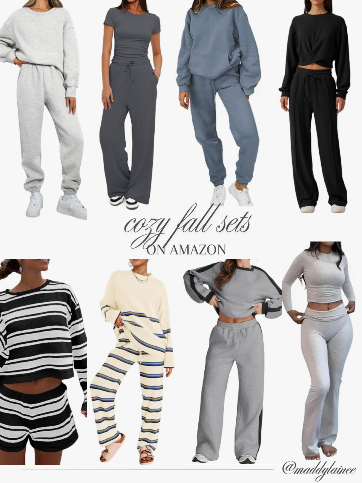 cozy fall sets from Amazon!! 

#LTKFallSale #LTKFindsUnder50 #LTKSeasonal