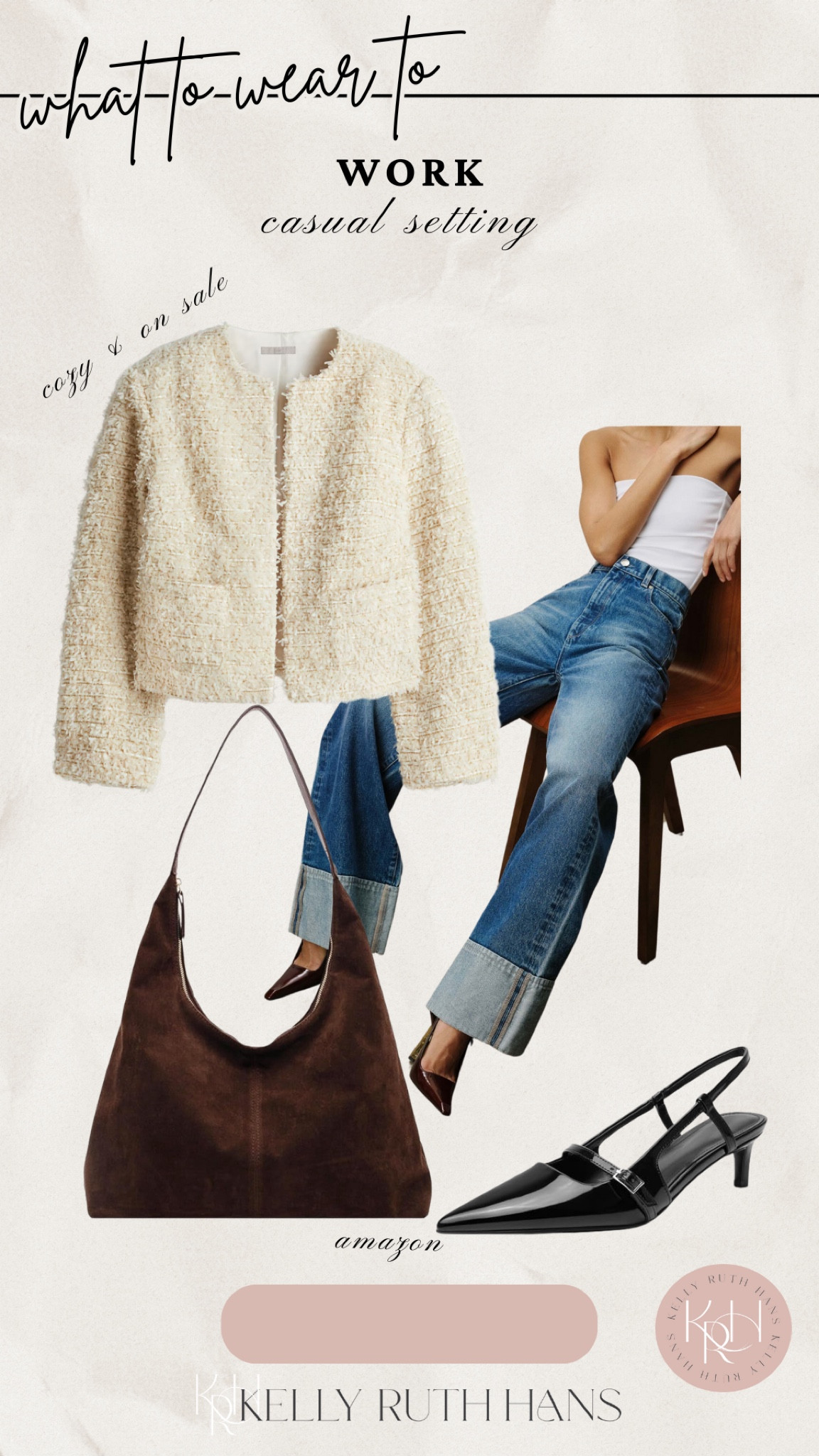 What to wear to work in a casual setting 