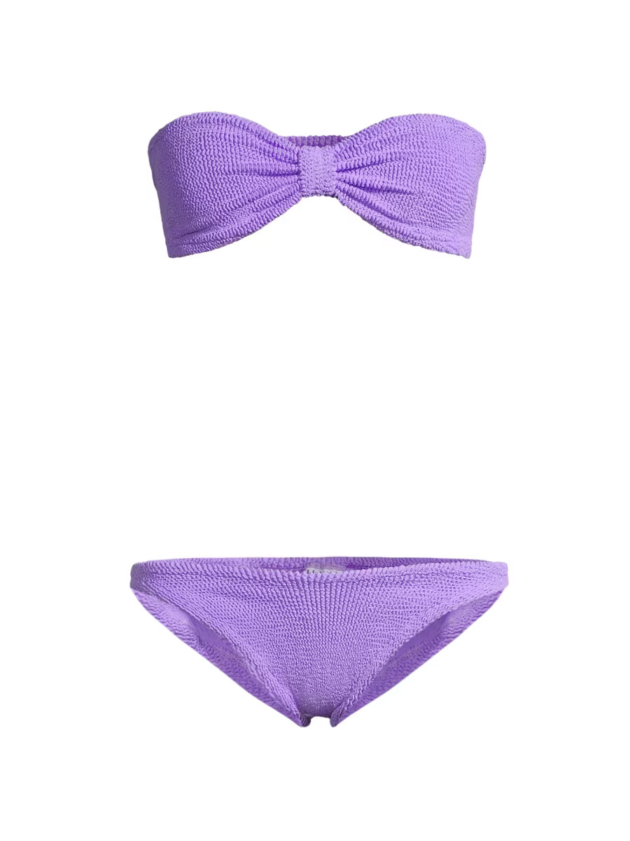 Jean Bow Two-Piece Bikini Set | Saks Fifth Avenue