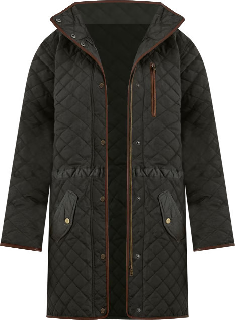 Plus Size Hooded Quilted Anorak Coat | Macy's