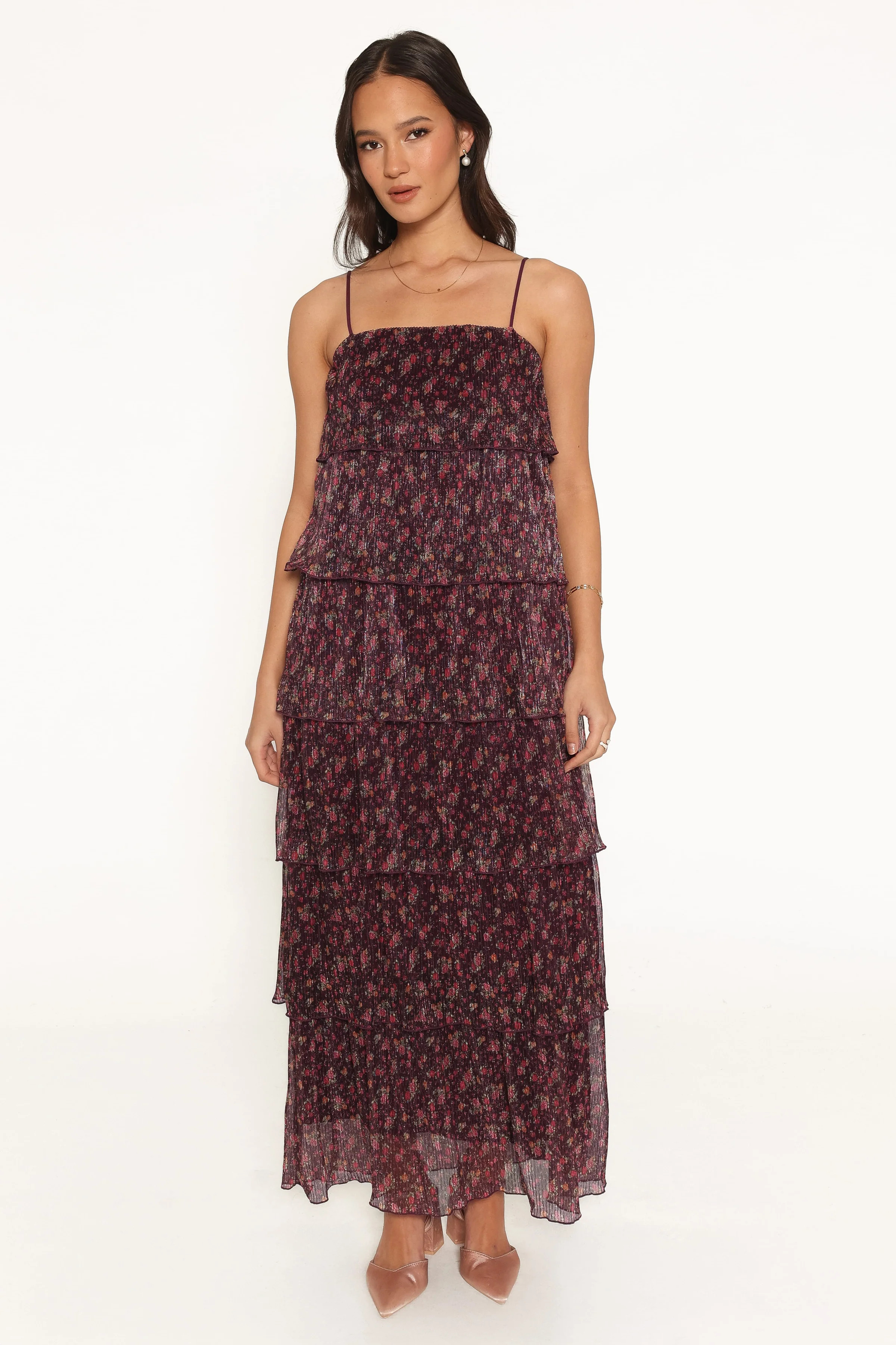 Alinae Maxi Dress - Purple Floral | Petal & Pup (US)