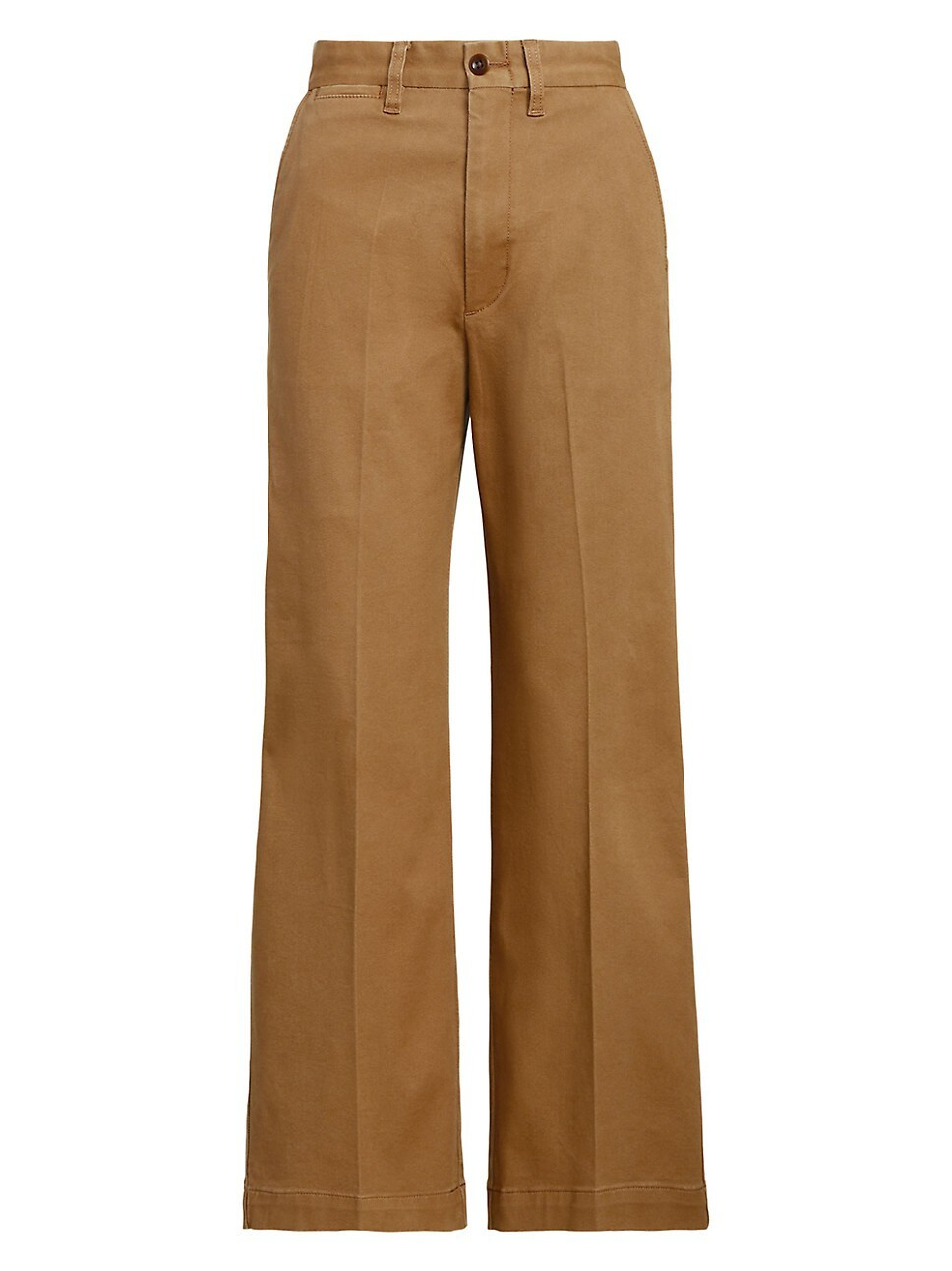 Cotton-Blend Wide-Leg Pants | Saks Fifth Avenue