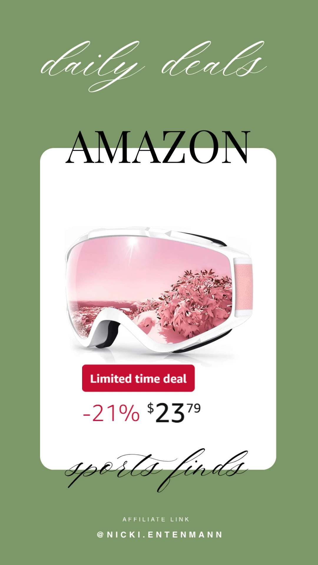 These ski goggles OTG bring cheerful clarity and effortless protection to everyday slopes with bold flair. #SkiGoggles #OTGGear #WinterSports #SnowAdventure #OutdoorGear #SkiLife #WardrobeEssentials #DailyOutfits #LifestyleLooks #ModernStyle 🥽❄️⛷️
 

 #LTKdayinmylife #LTKSeasonal #LTKTravel