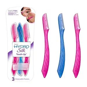 Schick Hydro Silk Touch-Up Exfoliating Dermaplaning Tool, Face & Eyebrow Razor with Precision Cov... | Amazon (US)