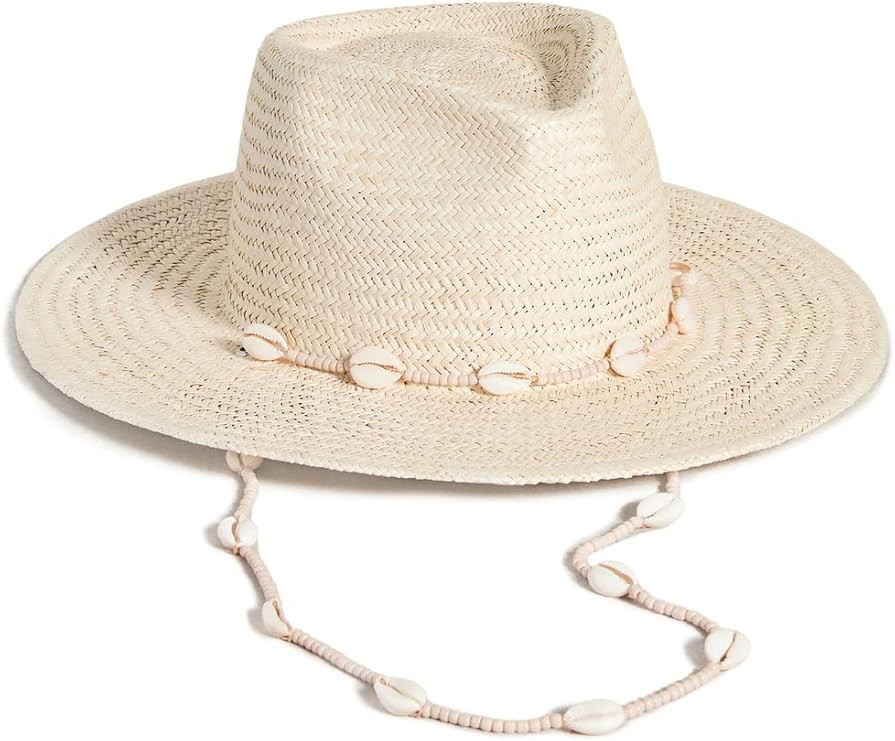 Lack of Color Women's Seashells Straw Fedora | Amazon (US)