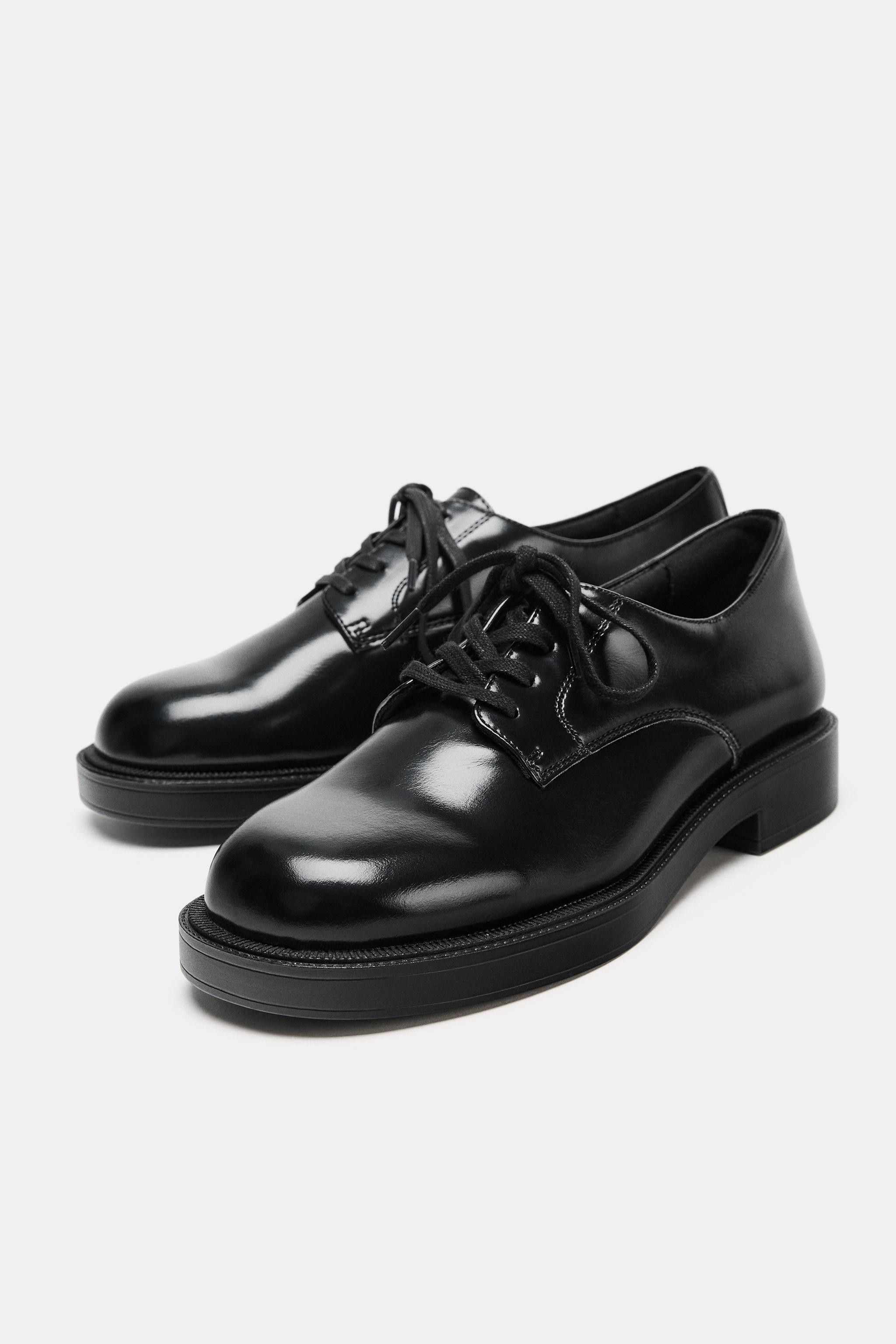 LACE-UP DERBY SHOES | Zara US