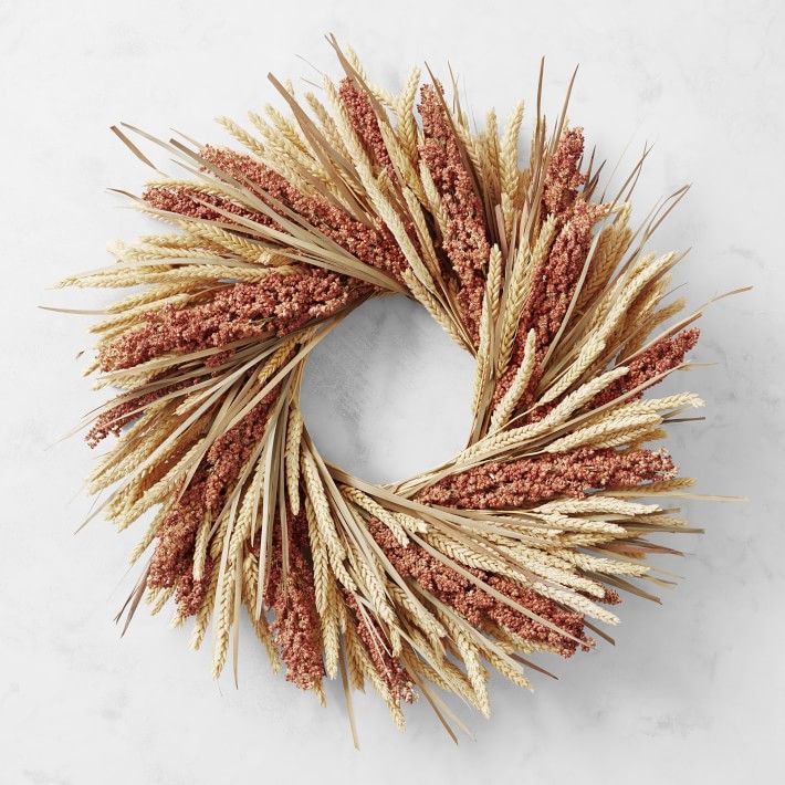 Light Autumn Wreath | Williams-Sonoma