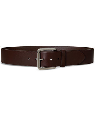Lauren Ralph Lauren Vachetta Leather Wide Belt - Macy's | Macy's