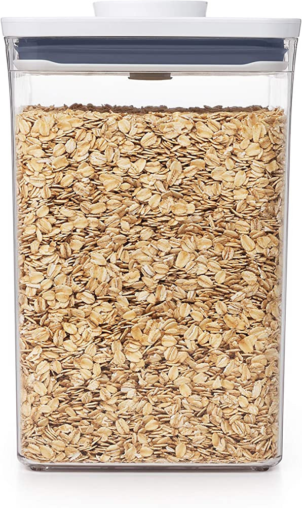 OXO Good Grips POP Container – Airtight 4.4 Qt for Flour and More Food Storage, Square, Clear | Amazon (US)