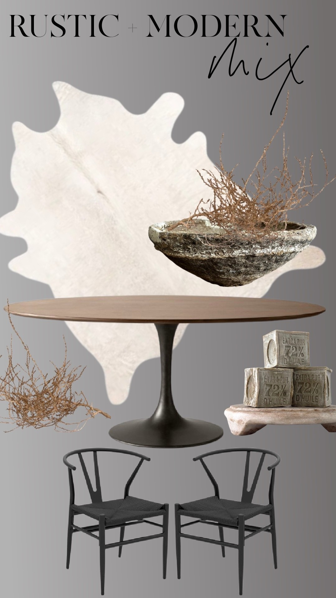 Rustic + modern is all about balance.
Clean silhouettes grounded by organic textures — warm wood, black metal, stone, and lived-in layers that never feel fussy. These are the pieces I reach for when I want a space to feel elevated but still relaxed and timeless.

Everything linked here is part of my go-to rustic modern mix 🤍

#LTKSaleAlert #LTKHome