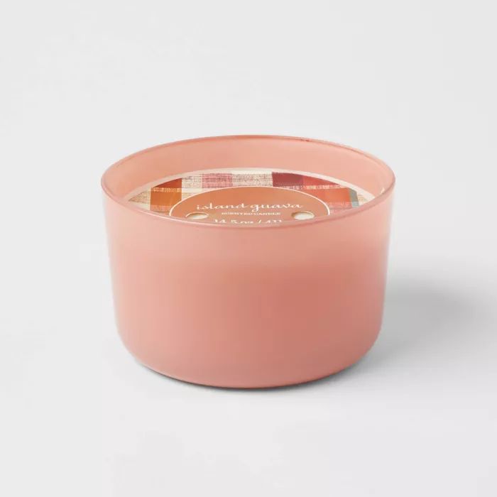 Glass Jar Island Guava Candle - Opalhouse™ | Target