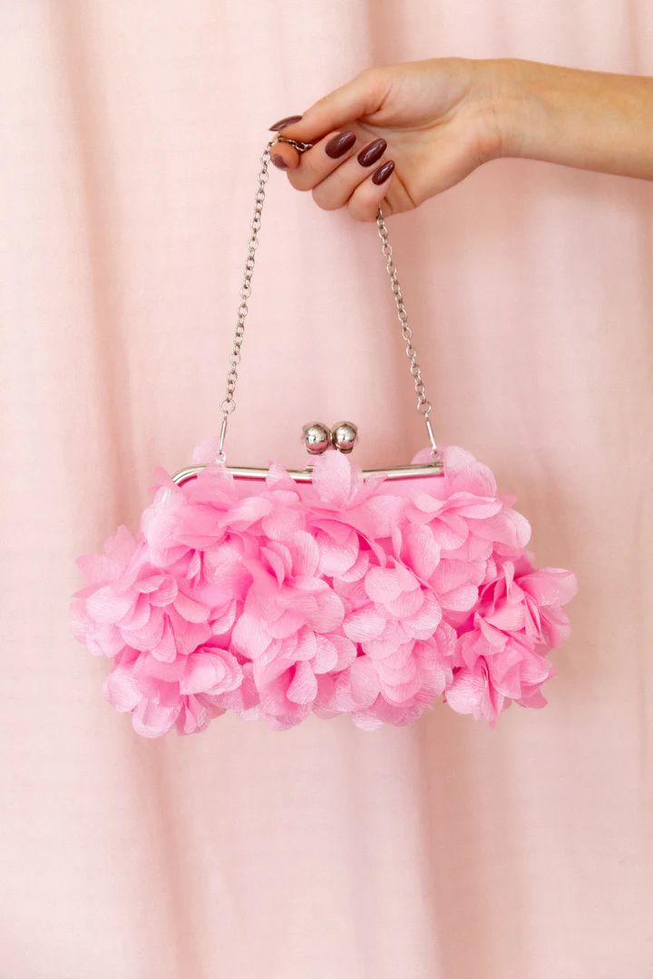 Mon Amour Floral Clutch - Pink | Petal & Pup (US)