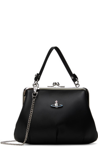 Black Granny Frame Bag | SSENSE