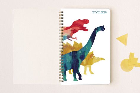 Dinosaur Stomp Notebooks by Holly Whitcomb | Minted | Minted