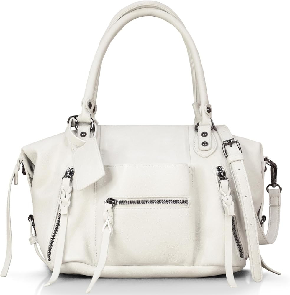 Women Mini Tote Bags (8 L) City Bags Tote Bag Purse Vegan Leather Hobo Handbags With Adjustable D... | Amazon (US)