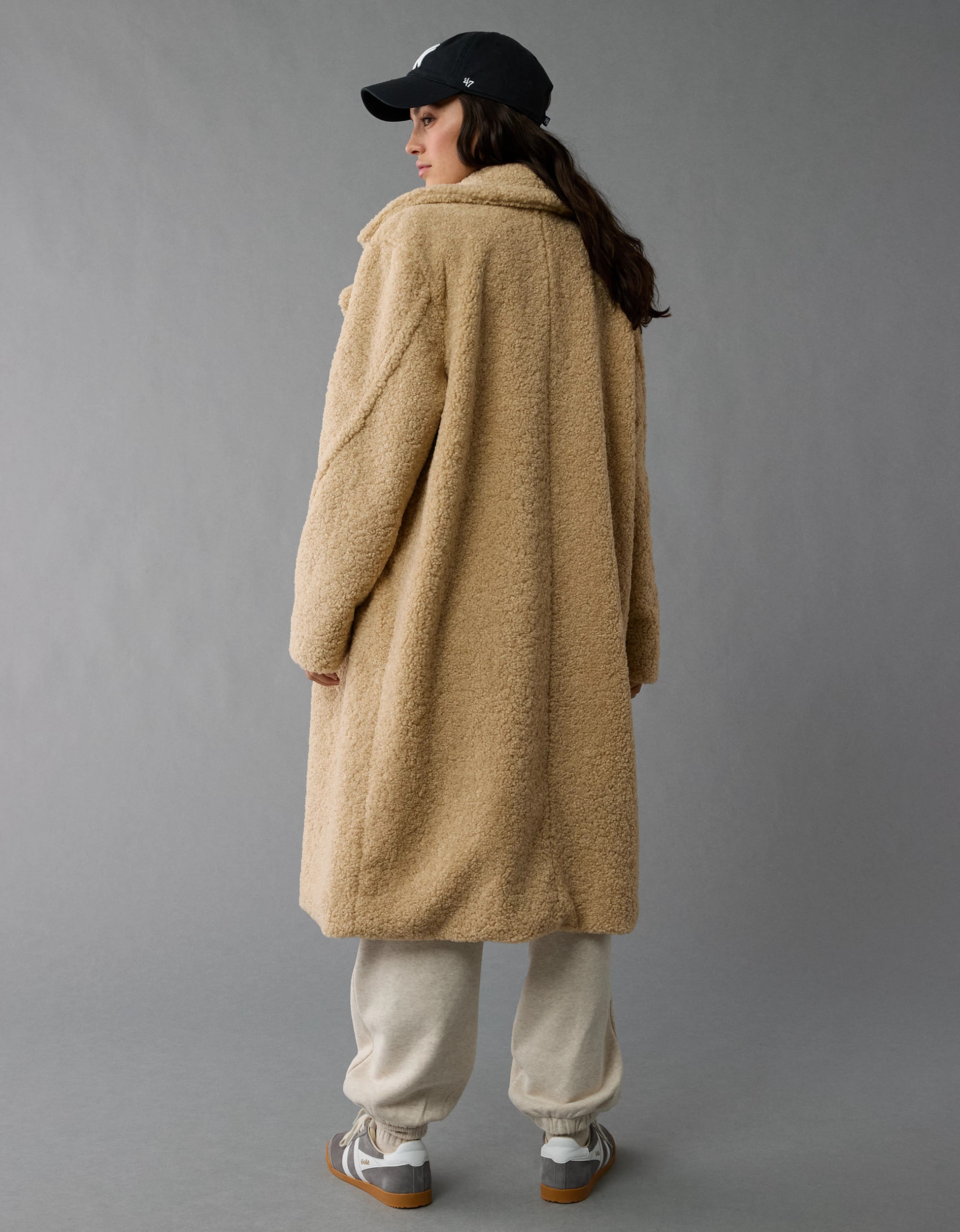 AE Long Teddy Coat | American Eagle Outfitters (US & CA)