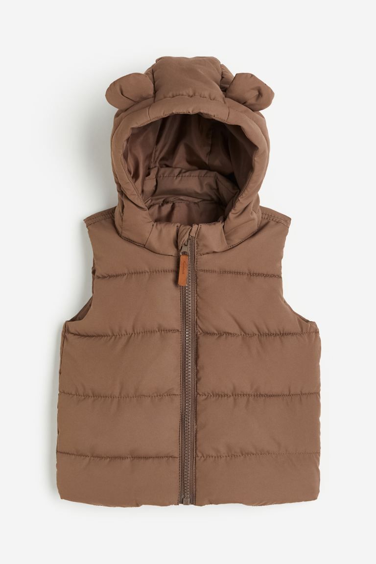 Padded Hooded Vest | H&M (US)