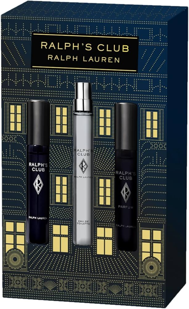 Ralph Lauren - Ralph's Club Men's Cologne Discovery Set - Eau de Parfum, Eau de Toilette & Parfum... | Amazon (US)