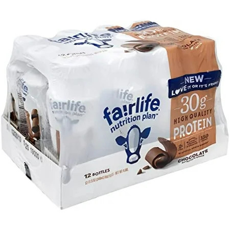 Fairlife Nutrition Plan High Protein Chocolate Shake, 12 PK. B | Walmart (US)
