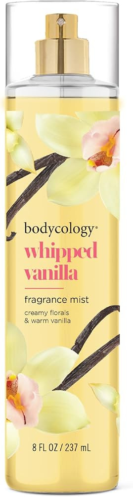 Bodycology Long-Lasting Fragrance Body Mist, Whipped Vanilla, 8 fl oz | Amazon (US)