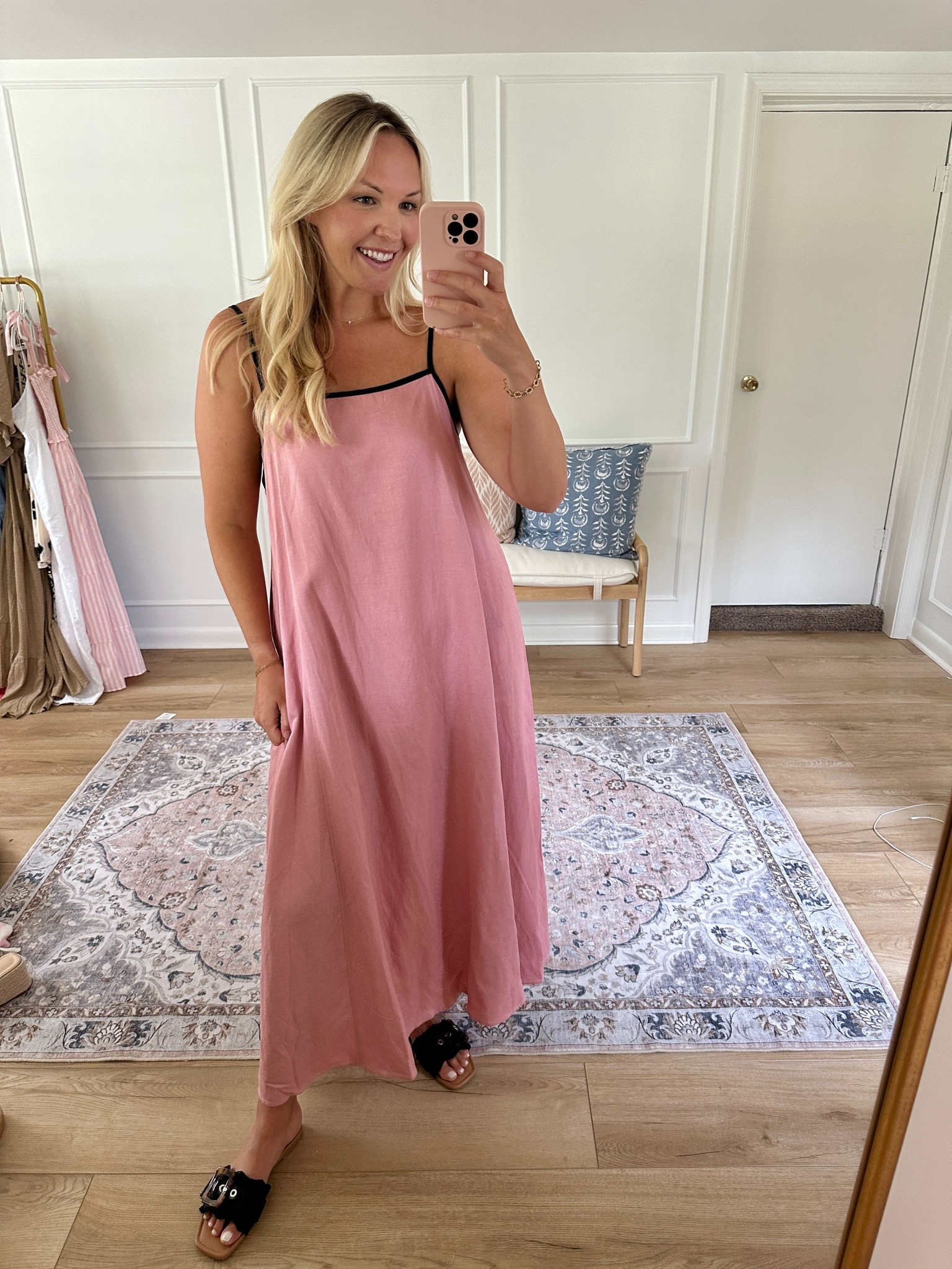 Bump friendly summer dress / wearing a med / summer outfit / vacation outfit 

#LTKBump #LTKMidsize #LTKStyleTip