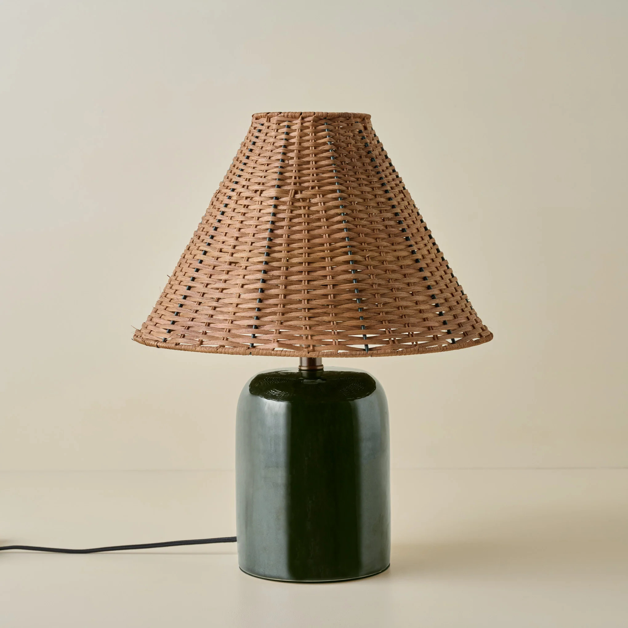 Farrah Table Lamp - Textured Green | Magnolia