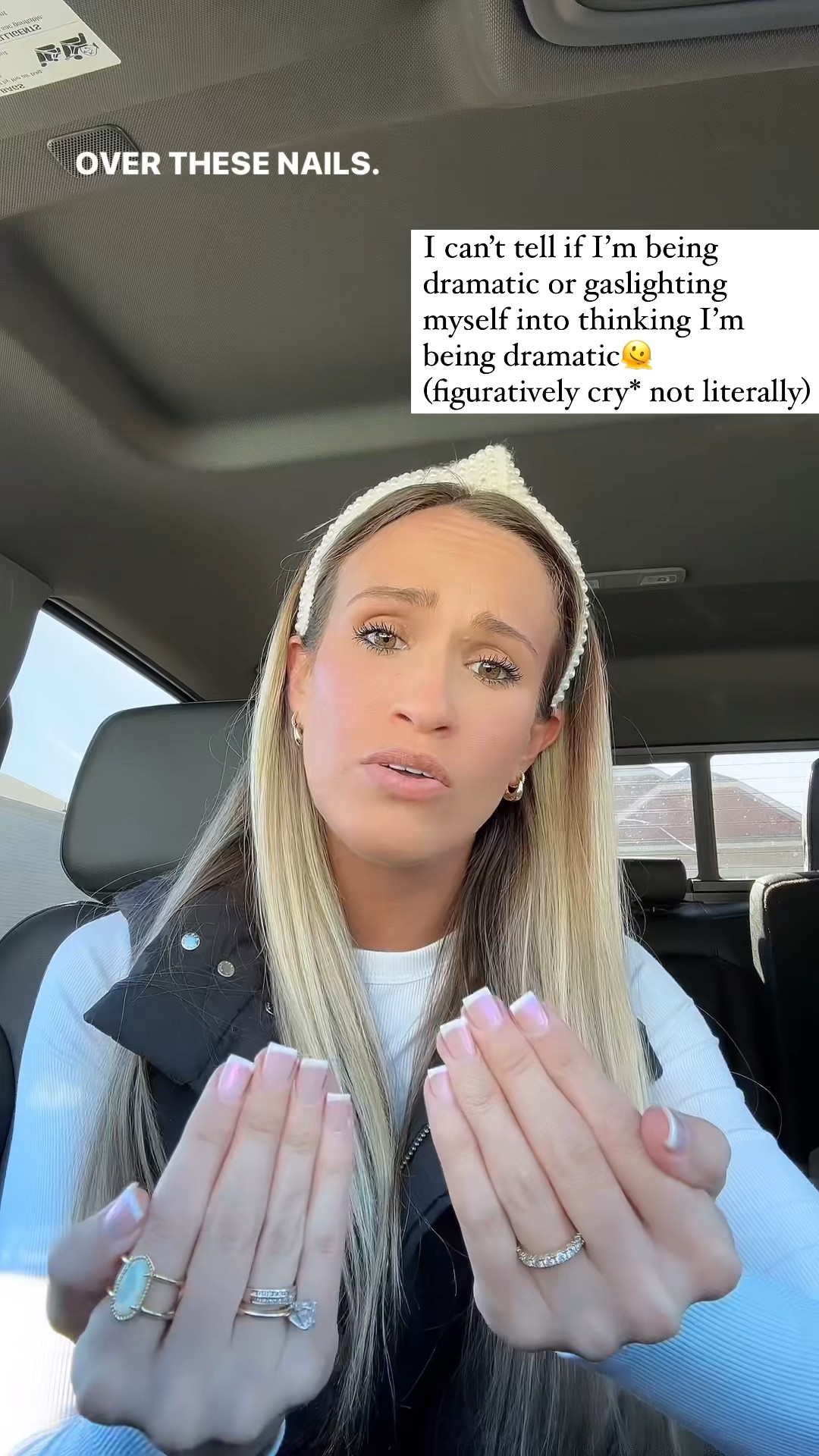 A dramatic update on my day, but will link my jewelry and accessories along with my black quilted vest! 

#LTKStyleTip #LTKBeauty #LTKFindsUnder50