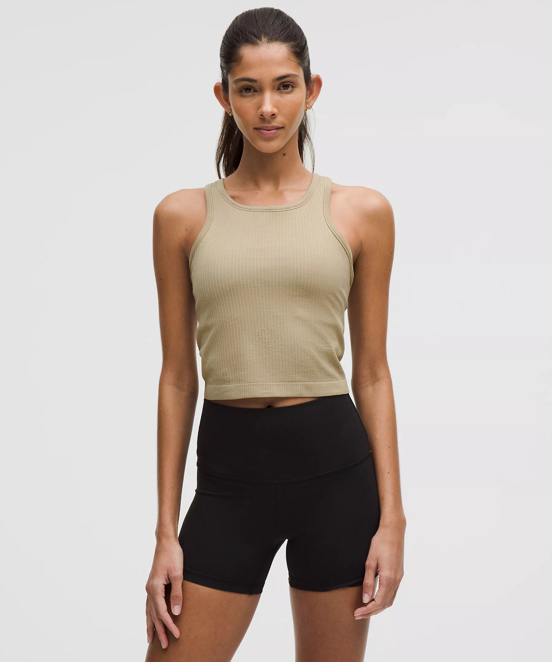 Ebb to Street Cropped Racerback Tank Top *Light Support, B/C Cup | Women's Sleeveless & Tank Tops... | Lululemon (US)