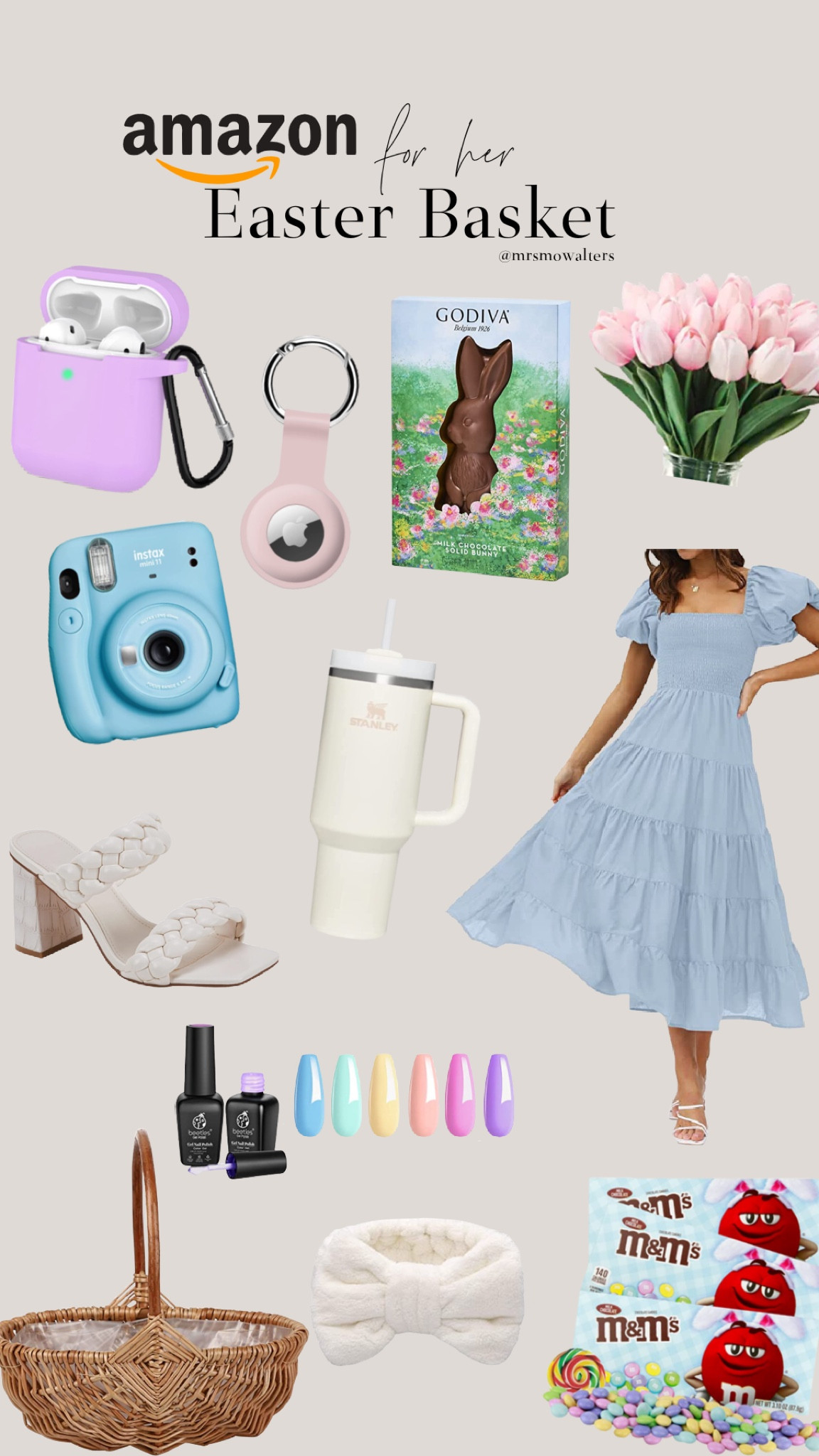 Easter Basket for Her 🤍🌷🐣

#LTKSeasonal #LTKGiftGuide #LTKFind