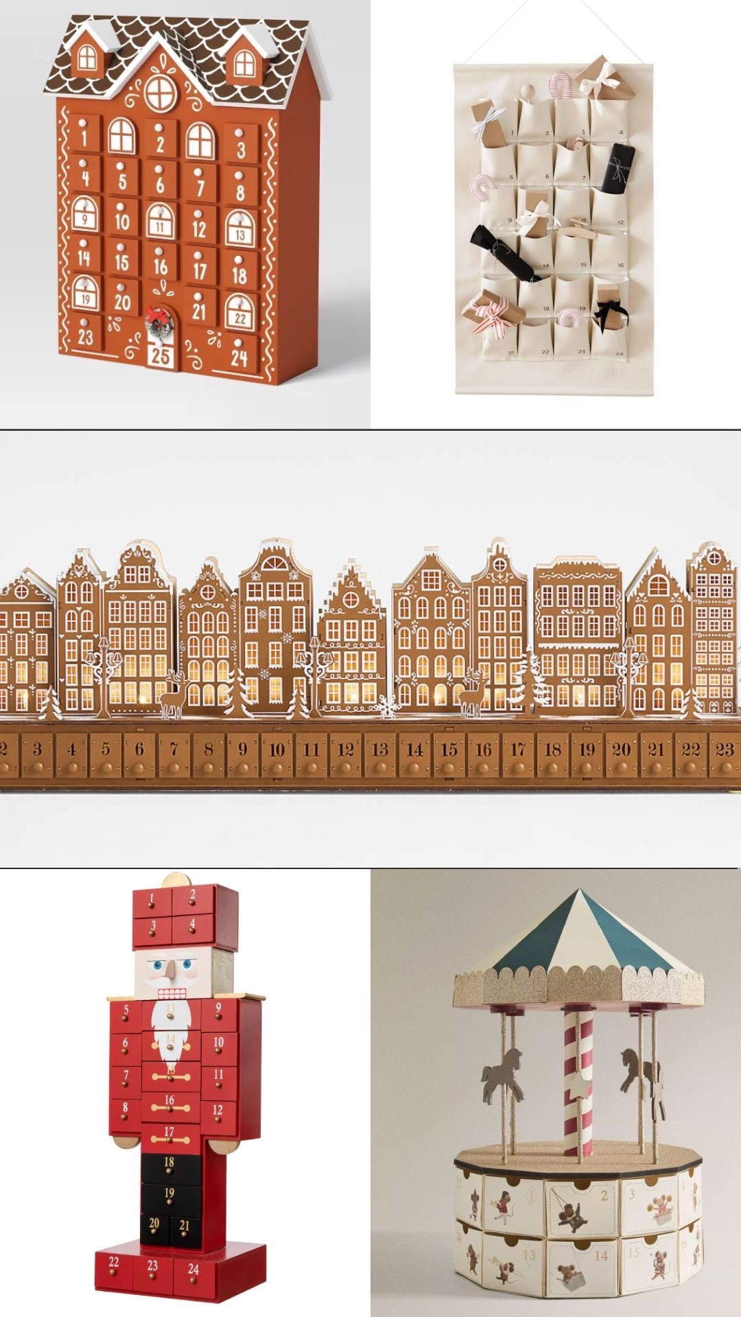 Christmas advent/countdown calendars! We are starting an activity advent for our daughter this year and hopefully it becomes a tradition year after year! 

#LTKKids #LTKmomlife #LTKHoliday