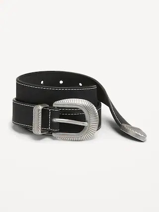 Faux Leather Heritage Belt | Old Navy (CA)
