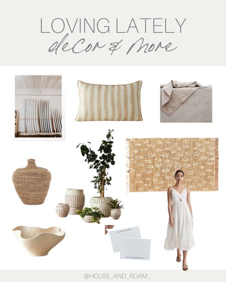 Home decor and fashion finds I am loving lately! From throw pillows to faux plants, neutral home decor favorites 

#LTKhome #LTKstyletip #LTKFind