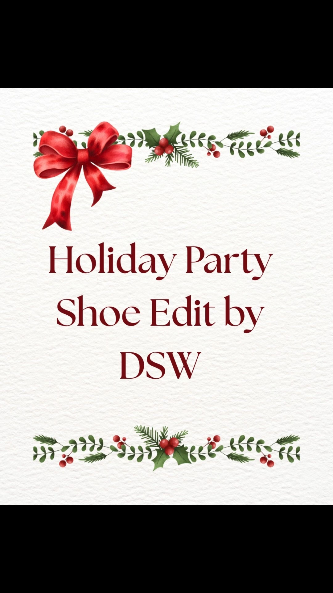 When choosing what to wear to your holiday parties, don’t forget that the right shoes can make a big impact 👠 

Check out these beauties from DSW 😍

Click the LTK link in my bio to see the variety of colors and prices (including sale prices!!!)

I do make a small commission on any purchases, but this does Not affect the price you pay 😊

#LTKShoeCrush #LTKHoliday #LTKStyleTip