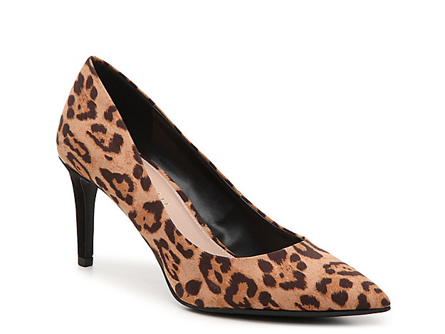Kelly & Katie Misha Pump - Women's - Brown Leopard Print Fabric | DSW