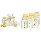 Medela Breastmilk Bottle Set and Breast Milk Collection and Storage Bottles | Amazon (US)