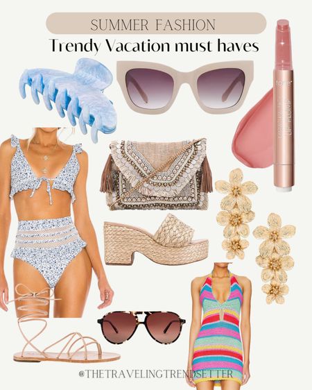 Summer must haves trendy travel and vacation must have funds - swim - bikini - resort wear 

#LTKTravel #LTKSeasonal #LTKSwim