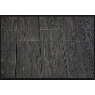 Black Label Living 6X24 Forest Black Porcelain Floor and Wall Tile (Case of 13/ 12.92 SFT.) | Bed Bath & Beyond